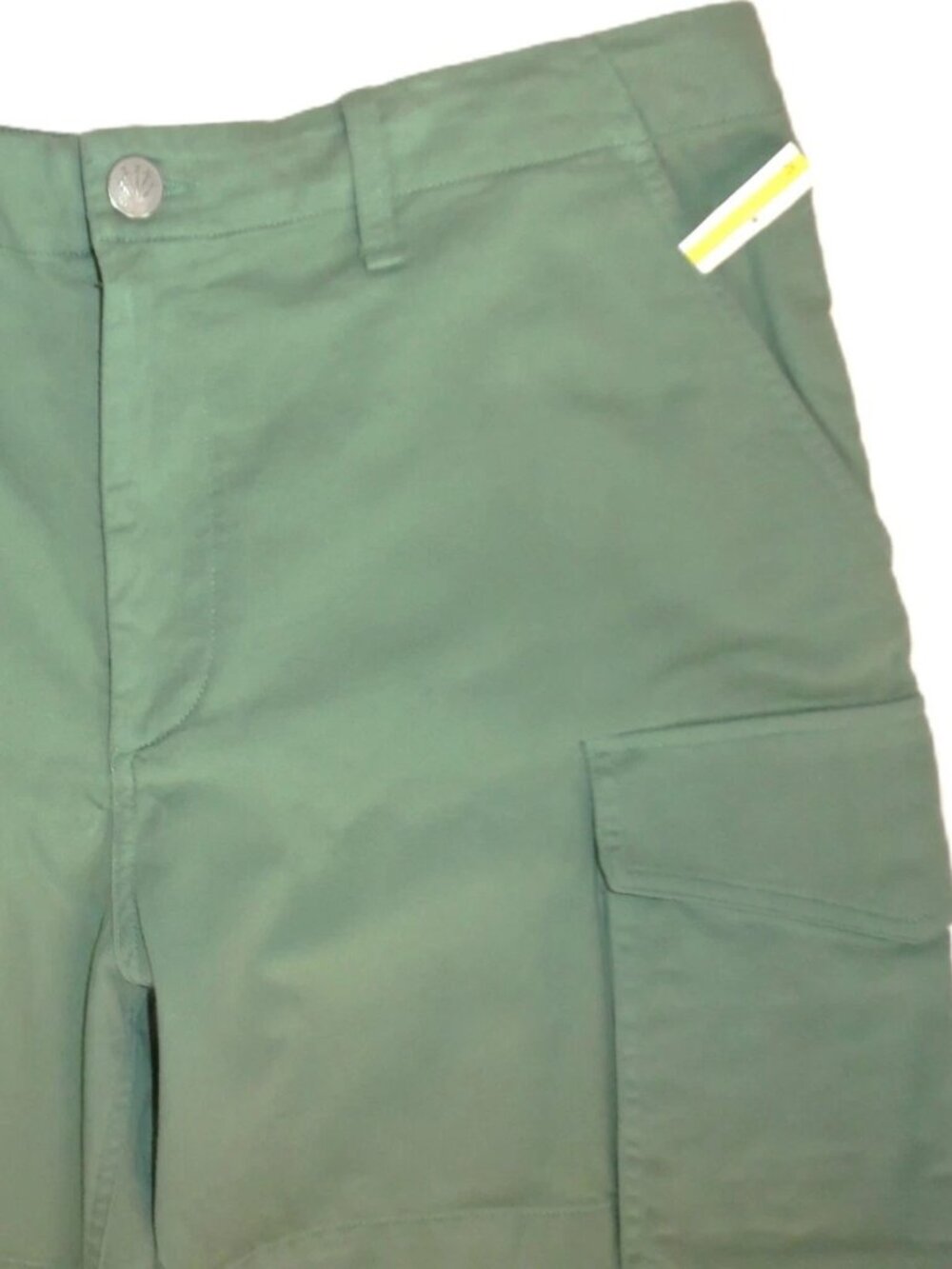 NWOT Rag & Bone Nora Wide Leg Cargo Utility Pant 100% Cotton Olive Army Green 30 - Picture 4 of 9